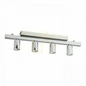 Lampenschirm, Lampenschirm Rallong Iv Ceiling Base Chrome 230 V E27 4x42 W. small 0