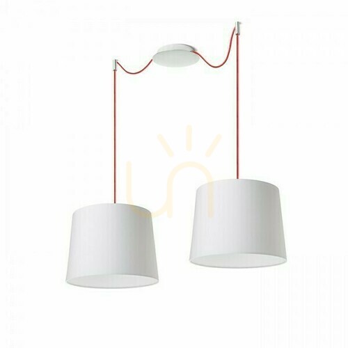 Prüfen Lampenschirm, Lampenschirm Kombix 2 Hängeset Chp+Czk+Cho 230 V E27 2x28 W.