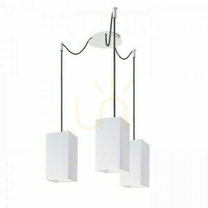 Lampenschirm, Lampenschirm Kombix 3 Hängeset Bp+Ck+Cho 230 V E27 3x28 W. small 3