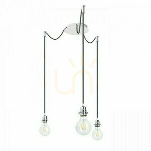 Lampenschirm, Lampenschirm Kombix 3 Hängeset Bp+Ck+Cho 230 V E27 3x28 W. small 0