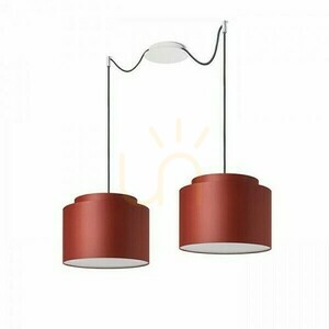 Lampenschirm, Lampenschirm Kombix 2 Hängeset Bp+Ck+Cho 230 V E27 2x28 W. small 3