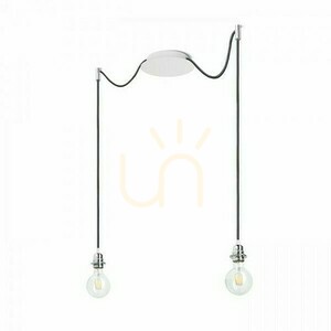 Lampenschirm, Lampenschirm Kombix 2 Hängeset Bp+Ck+Cho 230 V E27 2x28 W. small 0