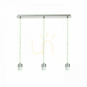 Pendelleuchten-Basis für drei Schirme Rendl MORE 60 R11774, Nickel matt, 60 cm, 3×E27 small 0