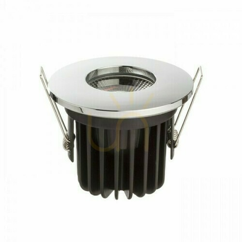 Prüfen Einbauleuchte Waterboy R Chrom 230 V Led 10 W 40° Ip65 3000 K