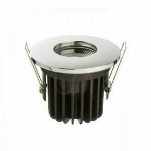 Einbauleuchte Waterboy R Chrom 230 V Led 10 W 40° Ip65 3000 K small 2