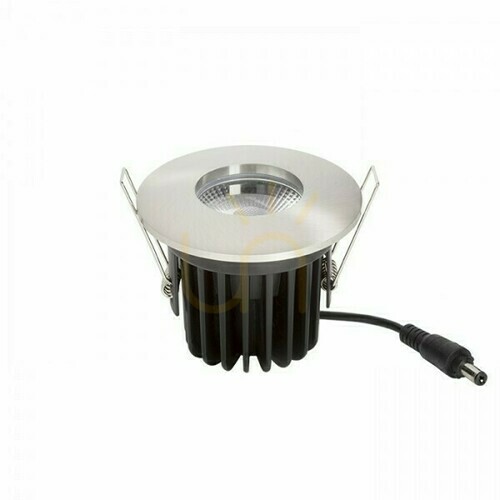 Prüfen Einbauleuchte Waterboy R Nickel Mat 230 V Led 10 W 40° Ip65 3000 K