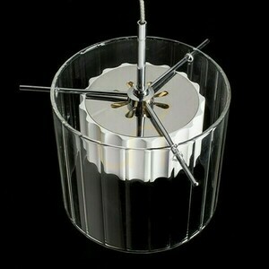 Estra I Weiß Transparentes Glas Pendelleuchte 230 V Led 5 W 3000 K small 2