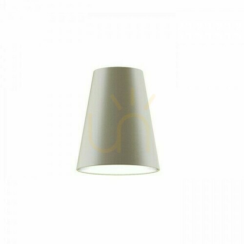 Prüfen Schirm, Conny 25/30 Tischlampenschirm Monaco Dove Grey/Silver Pvc Max. 23 W