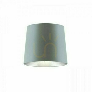 Lampenschirm, Conny 35/30 Floor Monaco Oil/Silver Pvc Max lampshade. 23 W small 1