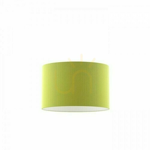 Prüfen Schirm, Lampenschirm Ron 40/25 Chintz Lime/White Pvc Max. 23 W