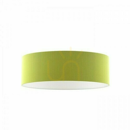 Prüfen Schirm, Lampenschirm Ron 60/19 Chintz Lime/White Pvc Max. 23 W