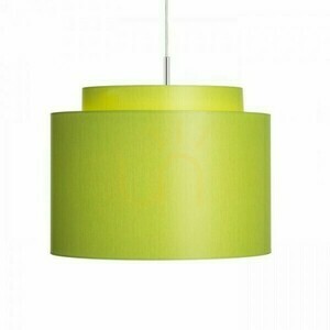 Schirm, Lampenschirm Double 40/30 Chintz Lime/White Pvc Max. 23 W small 0