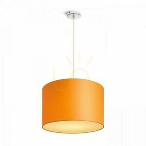 Schirm, Lampenschirm Ron 40/25 Chintz Orange/Weiß Pvc Max. 23 W small 1