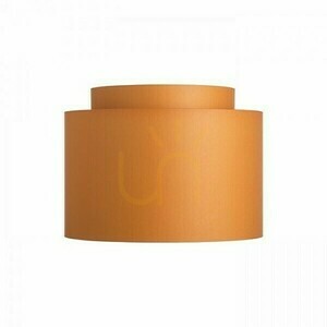 Rendl DOUBLE 40/30 Textilschirm Chintz orange mit weißem PVC E27 max 23W R11515 small 1