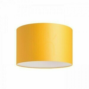 Schirm, Lampenschirm Ron 40/25 Chintz Apricot/Weiß Pvc Max. 23 W small 0