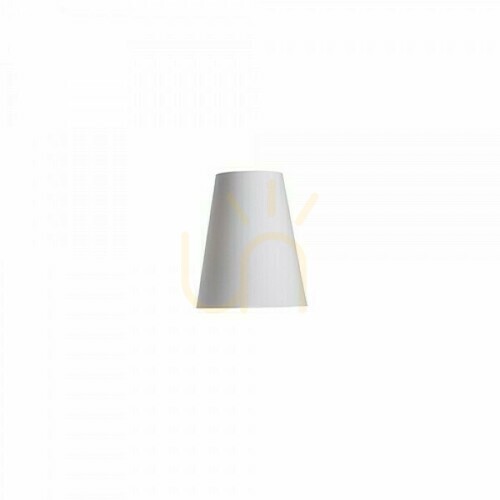 Prüfen Lampenschirm, Conny 25/30 Tischlampenschirm Polycotton Weiß/Weiß Pvc Max. 23 W