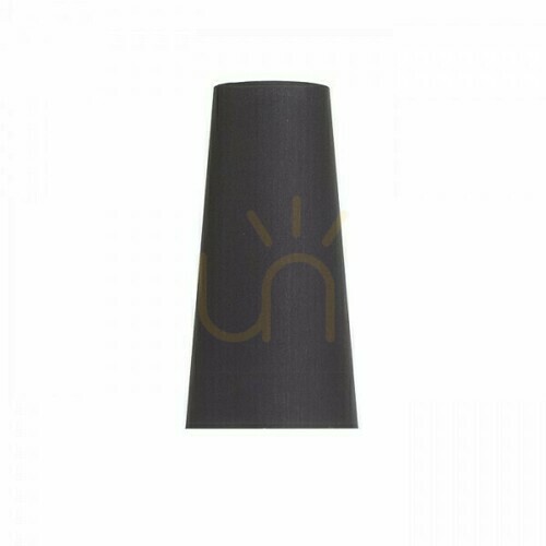 Prüfen Rendl CONNY 15/30 Tischlampenschirm, schwarz mit Goldfolie, max. 23 W