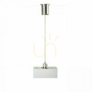 Eutrac Lichtschienenadapter für 3-Phasen-Silbergrauschiene. small 4