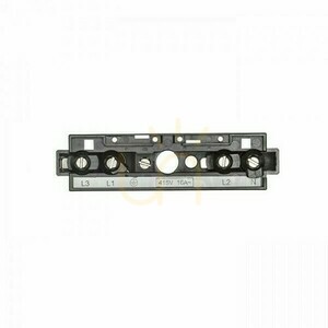Eutrac Lighting Rail Straight Stromversorgung für 3 Phasen Schwarz 230 V Bus. small 3
