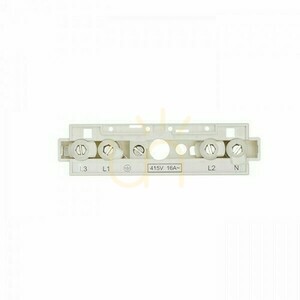 Eutrac Lighting Bus Straight Power Supply für 3-Phasen-Bus weiß 230 Volt. small 4