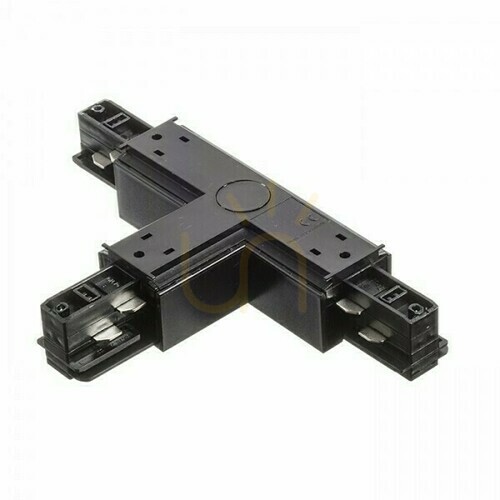Prüfen Eutrac T Switch Rechts Beleuchtungsschiene Schwarz 230 V