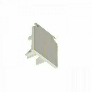 Eutrac Lighting Schienenende für 3-Phasen-Schiene Weiß small 2