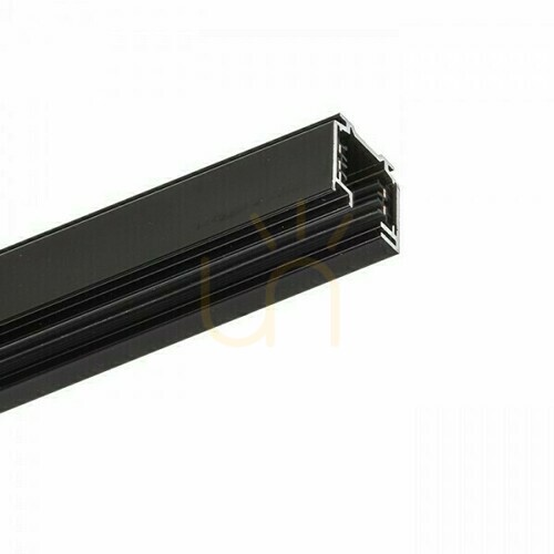 Prüfen Eutrac Lichtschiene 2m 3 Phase Schwarz 230 V