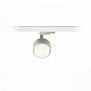 Pixie Spotlight für 3-Phasen-Schiene Weiß Chrom 230 V Led Gx53 7 W. small 1