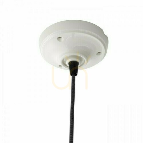 Prüfen Lampenschirm, Lampenschirm Fabio Hängeset Schwarz/Weiß Porzellan 230 V E27 42 W.