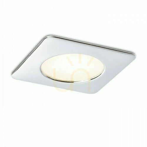Prüfen Einbauleuchte Inez Sq Chrom 12 V= Led 3 W Ip44 3000 K