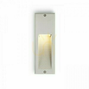 Faca Silber-Grau Außen-Einbauleuchte 230 V LED 2 W IP54 3000 K small 1
