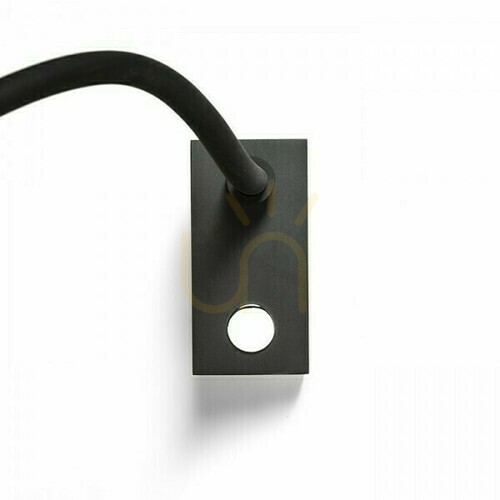 Prüfen Wandleuchte Aim On Flexible Arm Schwarz 230 V Led 3 W 45° 3000 K
