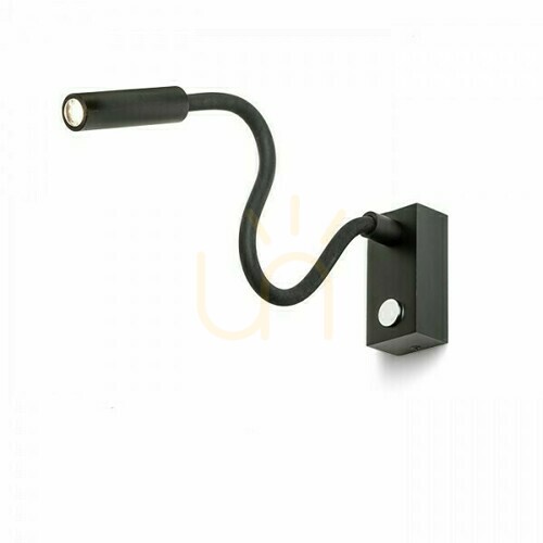 Prüfen Wandleuchte Aim On Flexible Arm Schwarz 230 V Led 3 W 45° 3000 K