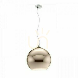 Beau Monde 25 Kupfer Glas Pendelleuchte 230 V E27 W. small 1