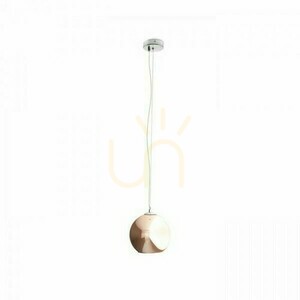 Beau Monde 25 Kupfer Glas Pendelleuchte 230 V E27 W. small 4