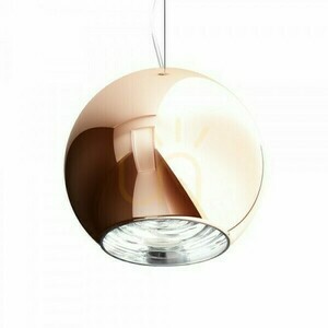 Beau Monde 25 Kupfer Glas Pendelleuchte 230 V E27 W. small 0