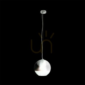 Beau Monde 35 Pendelleuchte Verchromtes Glas/Transparentes Glas 230 V E27 25 W. small 3