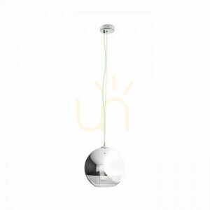 Beau Monde 35 Pendelleuchte Verchromtes Glas/Transparentes Glas 230 V E27 25 W. small 4