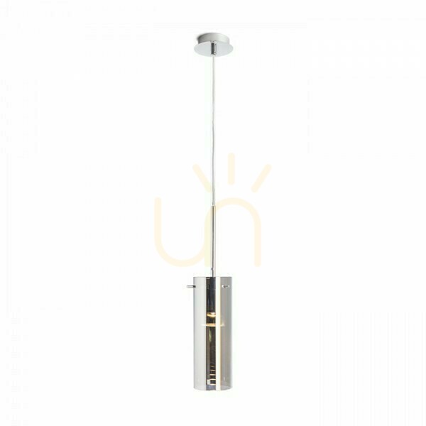 Sanssouci Pendant Lamp I Chrome Glass 230 V E27 42 W.