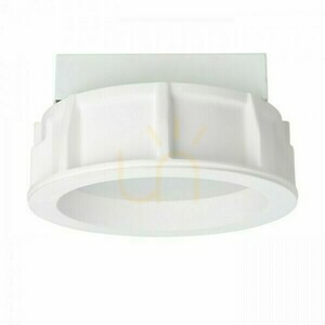 Mia R Einbauleuchte Gips/Acryl Satin 230 V E27 2x18 W. small 1