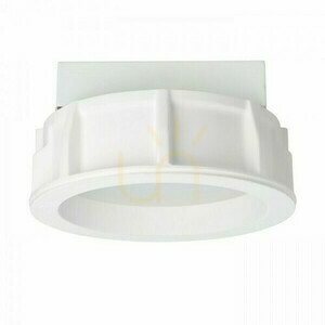 Mia R Einbauleuchte Gips/Acryl Satin 230 V E27 2x18 W. small 3