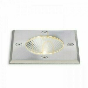 Außeneinbauleuchte Rizz Sq 105 Edelstahl 230 V Led 3 W 96° Ip65 3000 K small 3