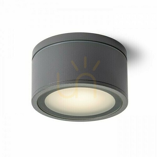 Prüfen Plafonds Outdoor Merido Ceiling Anthrazit 230 V Gx53 11 W Ip54