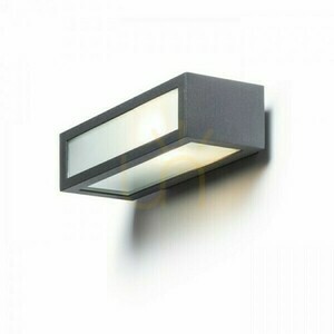 Wandleuchte Gino Wandleuchte Anthrazit 230 V E27 18 W Ip44 small 0