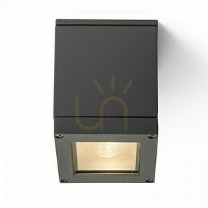 Plafonds Outdoor Quadra M Decke Anthrazit 230 V E27 75 W Ip54 small 1