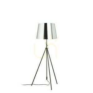 Luton/Ilusion Stehleuchte Floor Foil Chrom/Schwarz/Metall 230 V Led E27 11 W. small 1