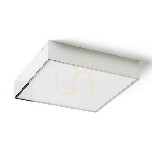 Prüfen Badezimmerlampe Merano Led 30 Decke Chrom/Acryl Matt 230 V 16 W Ip44 3000 K
