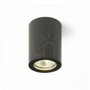 Lola 88 Badezimmer-Deckenleuchte Schwarz 230 V Gu10 15 W Ip54 small 1