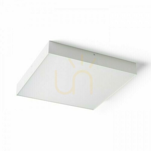 Prüfen Larisa Sq 40 Decke Plafond Weiß 230 V Led 50 W 3000 K