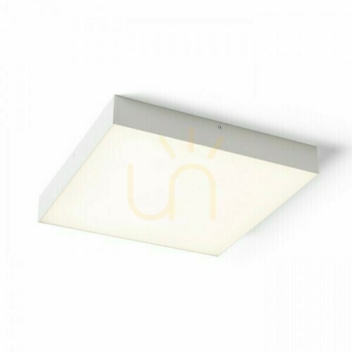 Prüfen Larisa Sq 40 Decke Plafond Weiß 230 V Led 50 W 3000 K